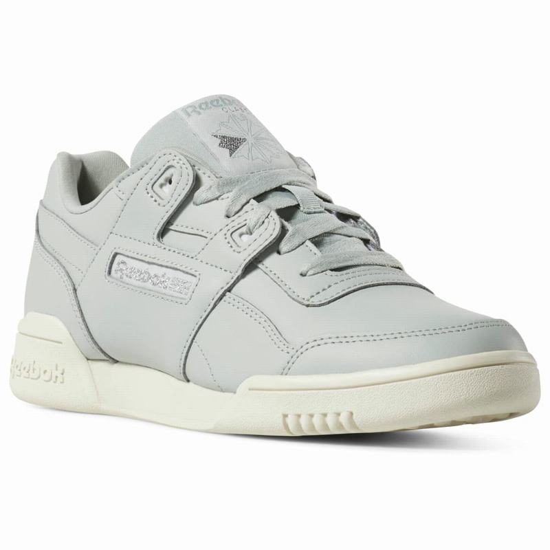 Tenisi Reebok Workout Lo Plus Dama Albastri/Albi/Roz Aurii Romania AC3388NK